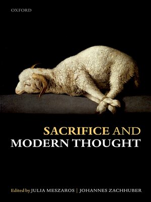 cover image of Sacrifice and Modern Thought
